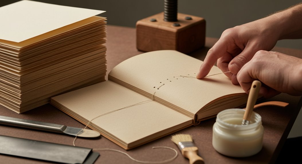 Herstellung langlebiger Papierbücher