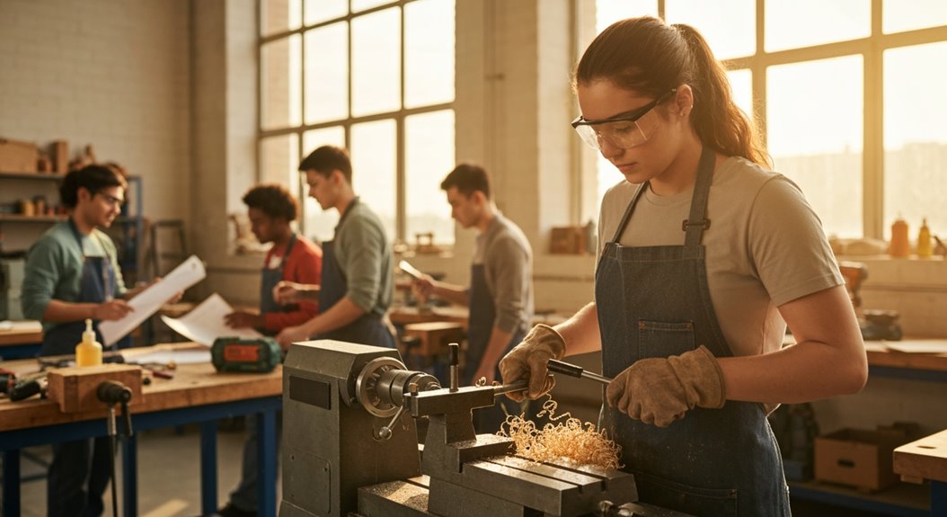 wachsende Interesse an Handwerksberufen