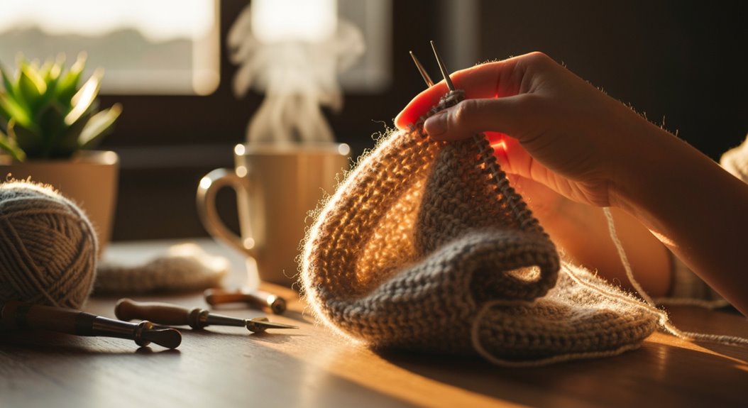 Handarbeit fördert das geistige Wohlbefinden