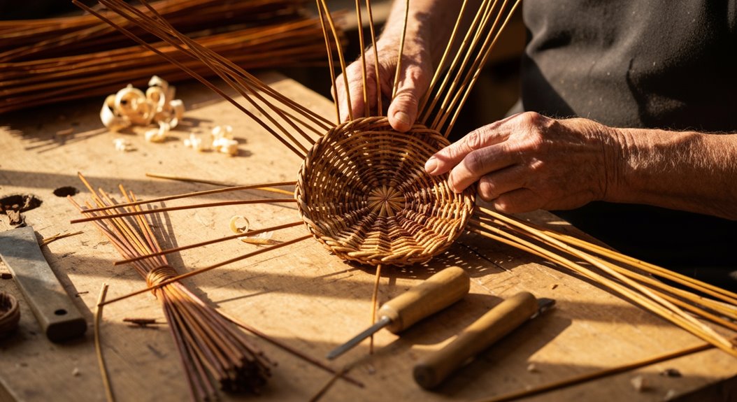 wiederentdeckung traditioneller Korbflechterei
