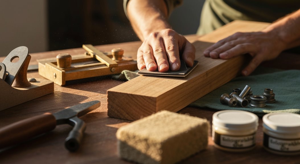 nachhaltige Materialien in der Handwerkskunst